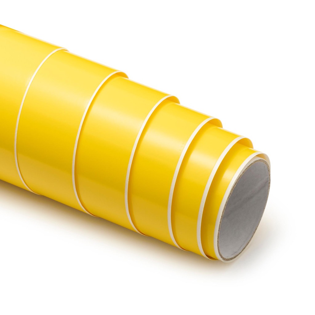 Adesivo Vinil Color Pop Brilho - Amarelo Canarinho - Mimo - 30,5 cm x 1,22 m - 1 Und · foto 2
