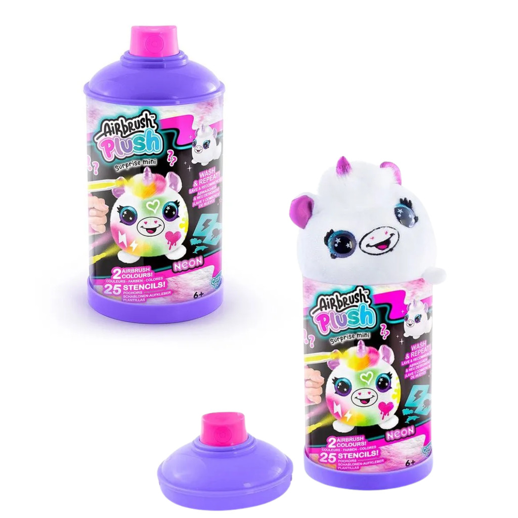 Pelucia Neon Surpresa Para Kit Pintar Airbrush F0166-1 - Fun