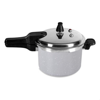 Panela De Pressao Indução Antiaderente 5,4 Lts Gris Brinox C em Oferta na Shopee