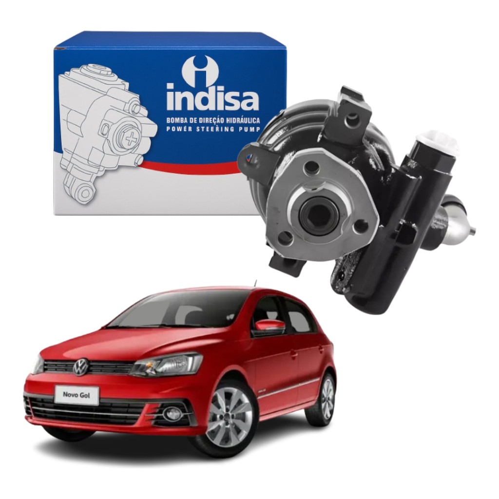 Bomba Direção Hidraulica Voyage Saveiro Cross Fox Gol G5 G6 2003 2010 2011 A 2017 Original Indisa em Oferta na Shopee