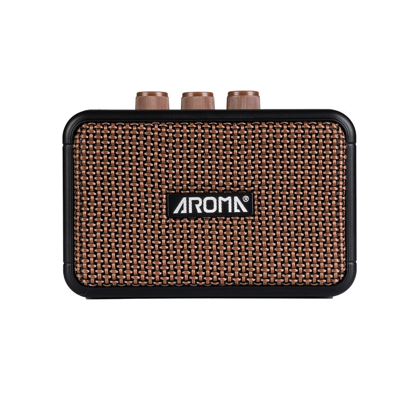 Aroma AG-04 Bluetooth Amplificador De Áudio Portátil Speaker Guitarra Elétrica Mini Saída 5W em Oferta na Shopee