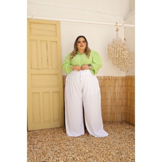 CALÇA PANTALONA EXCLUSIVA CORES NOVAS CÓS ESTRUTURADO TAM REAL ATE 60 em Oferta na Shopee