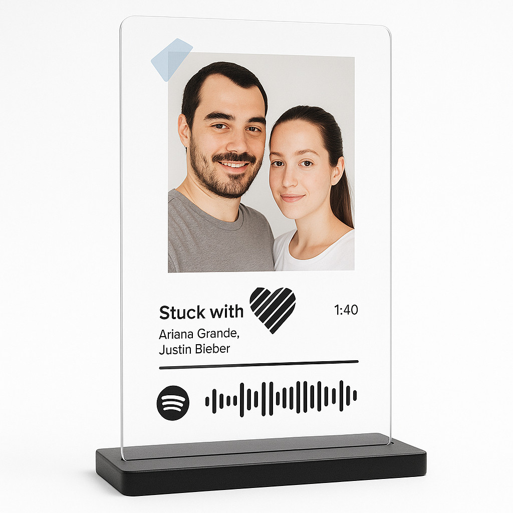 10 Placas Acrílico Para Sublimação QR Code Pix Spotify com Base