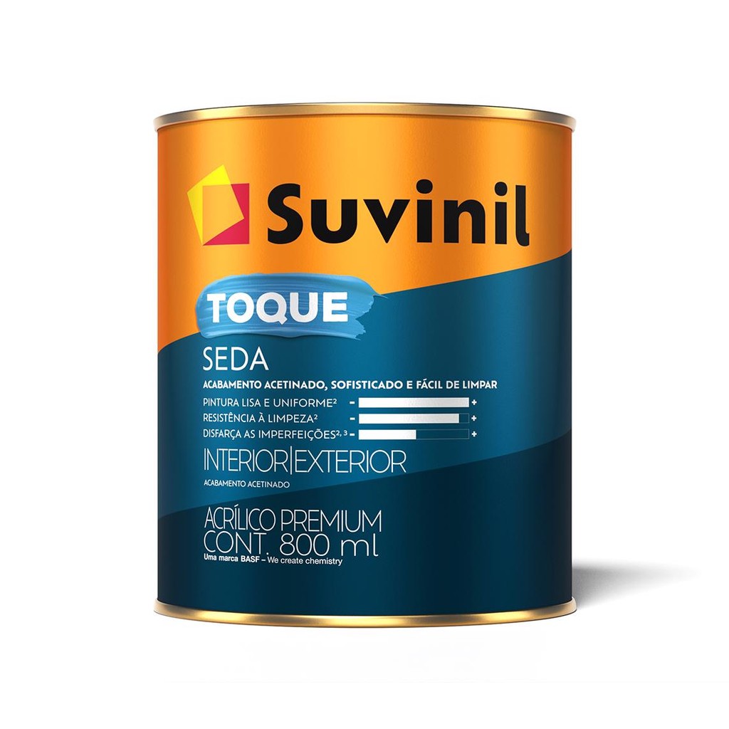 Tinta Toque Seda Cores Básicas 0,8L Suvinil