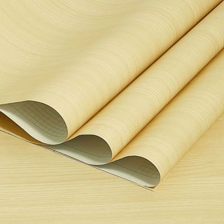 Papel de Parede Madeira 3D 5 METROS X 45CM Auto Adesivo Colante - Madeira Clara Amarelada Promotion em Oferta na Shopee