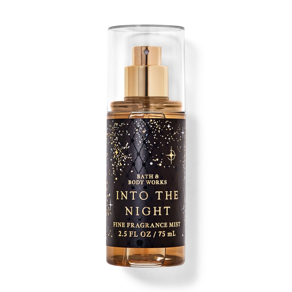 Body Splash Bath & Body Works Into The Night Travel Size 75ml