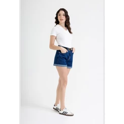 Blusa Polo em Ribana Básica Just Basic