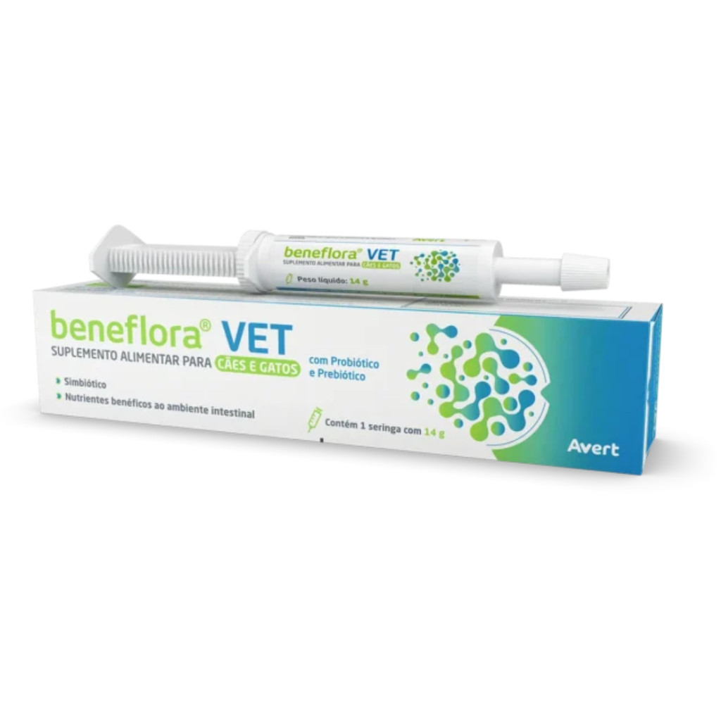 Suplemento Alimentar Beneflora VET 14gr para Cães e Gatos em Oferta na Shopee
