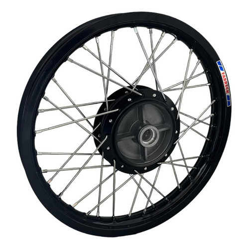 Roda Traseira 18x1.85 Aro Ferro Preto Cg Fan/titan 150