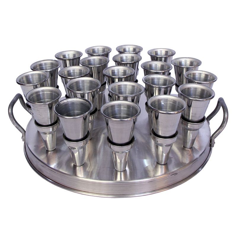 Forma Para Pizza Cone 10cm Alumínio 21 Pizzas Gastrobel