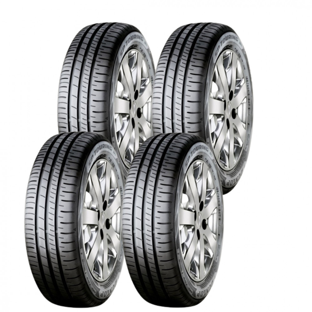 Kit 4 Pneus Dunlop Passeio 175/65R14 82T SP TOURING R1 - Automobiles