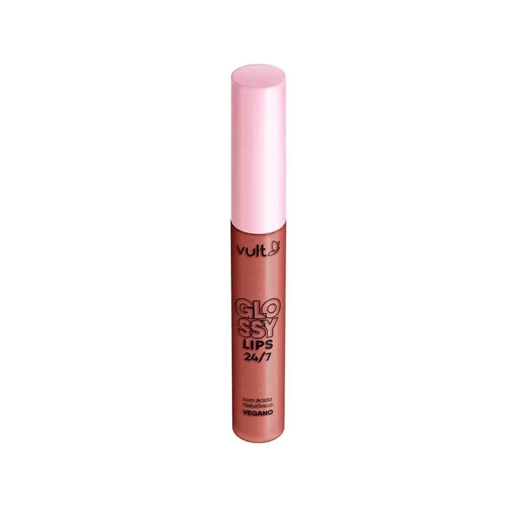 Vult gloss Labial 24/7 Pêssego Cintilante 5,2ml - Beauty