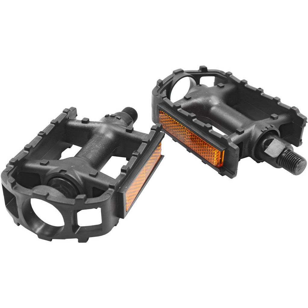 Par Pedal De Bicicleta 1/2 Nylon Mtb Com Refletor Rosca Fina em Oferta na Shopee