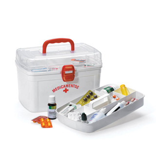 CAIXA ORGANIZADORA FRASQUEIRA DE MEDICMENTO 6.2 L em Oferta na Shopee