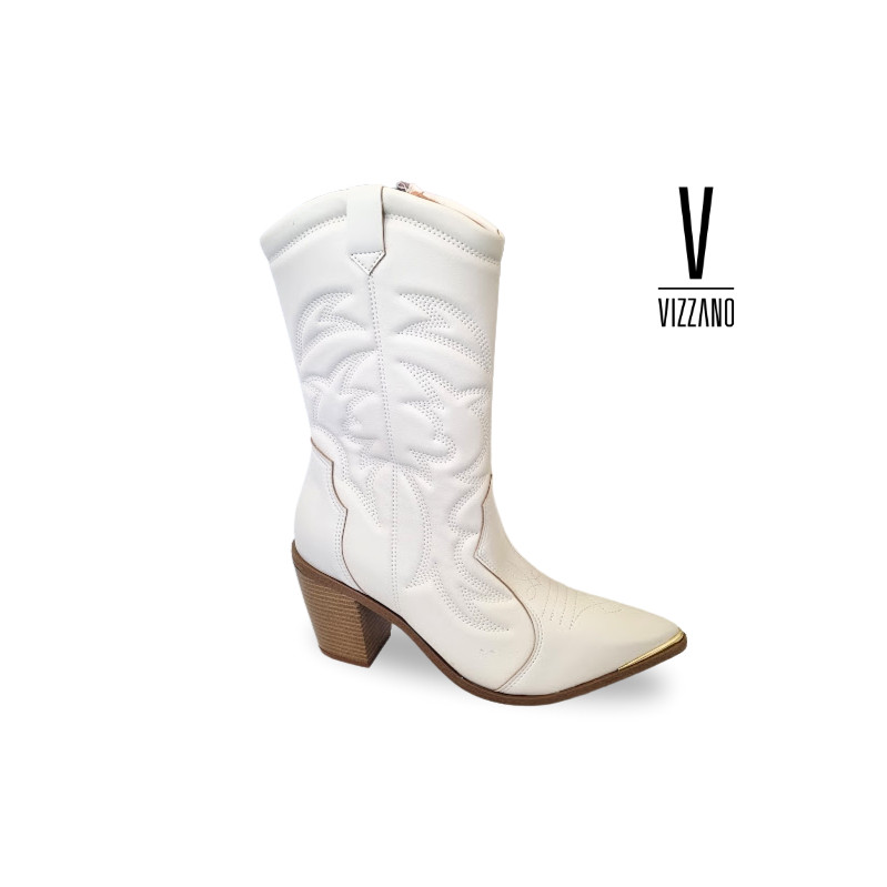 Bota Texana Feminina Off White: Onde Comprar | BuscaProdutos