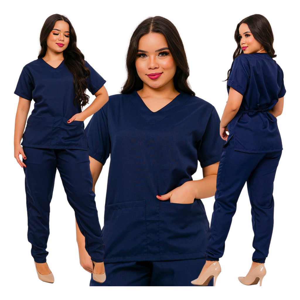 Pijama Cirúrgico Feminino Scrub Hospitalar - Unissex Atacado em Oferta na Shopee