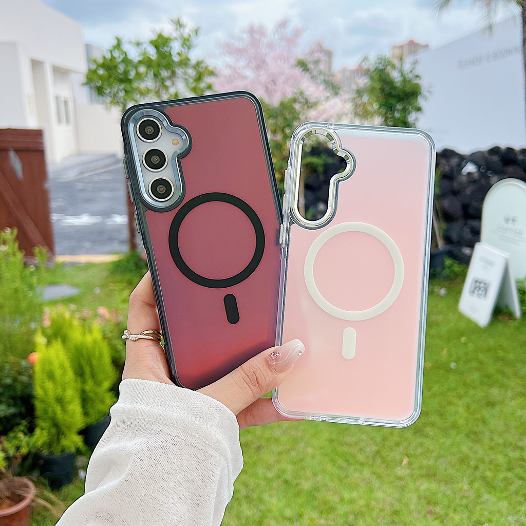 Mudança De Cor Caso Para Samsung A56 5G S25 Ultra S24 S23 S22 A55 A54 A16 A34 A25 5G A15 À Prova De Choque