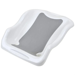 Redutor Assento Para Banheira Bebê Plástica Branco - Burigotto Baby em Oferta na Shopee