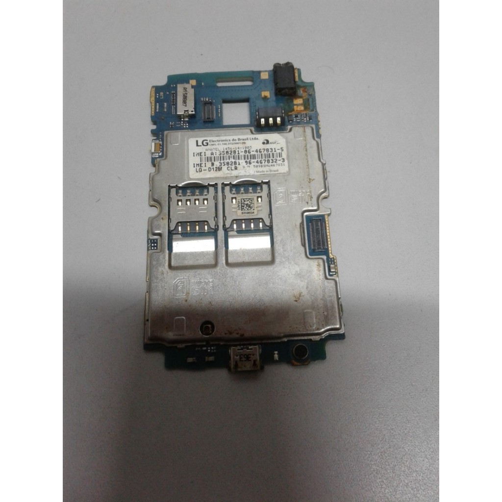 Placa Mãe LG L30 D125f Com Defeito - Não Liga