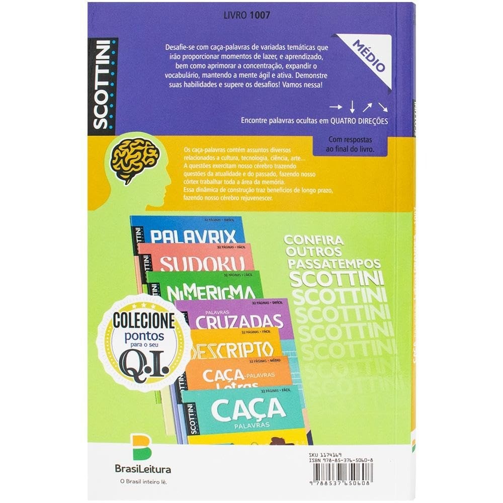 Scottini Caça-palavras | Letras Grandes