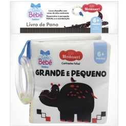 Baby Montessori | Contrastes fofos | Grande e pequeno