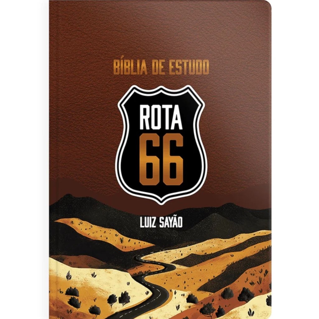 Bíblia de Estudo Rota 66 | NVI | Luiz Sayão | Capa Luxo Neutra - Books & Magazines