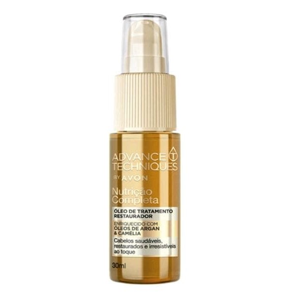 Sérum de Tratamento Restaurador Nutrição Completa  com Óleo de Argan e Camélia Advance Technique