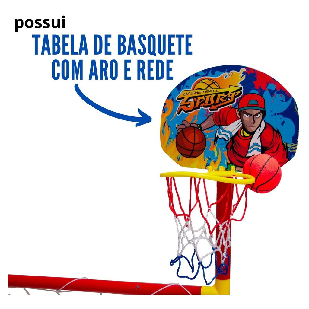 JOGO FUTEBOL E BASQUETE 2 EM 1 - BW126 · foto 2