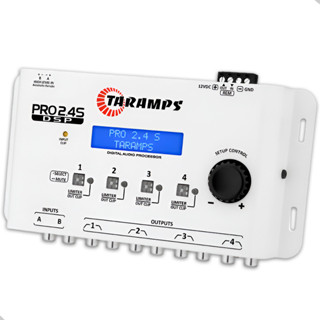 Processador Taramps Pro 2.4s De 4 Vias Crossover Branco Crossover Digital 15 Bandas em Oferta na Shopee