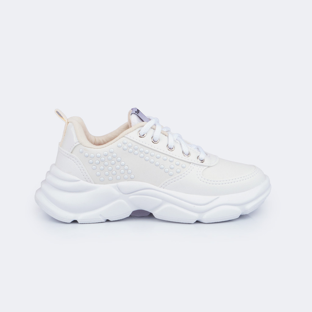 Tênis Infantil Leve com Aplicações Pampili em Oferta na Shopee