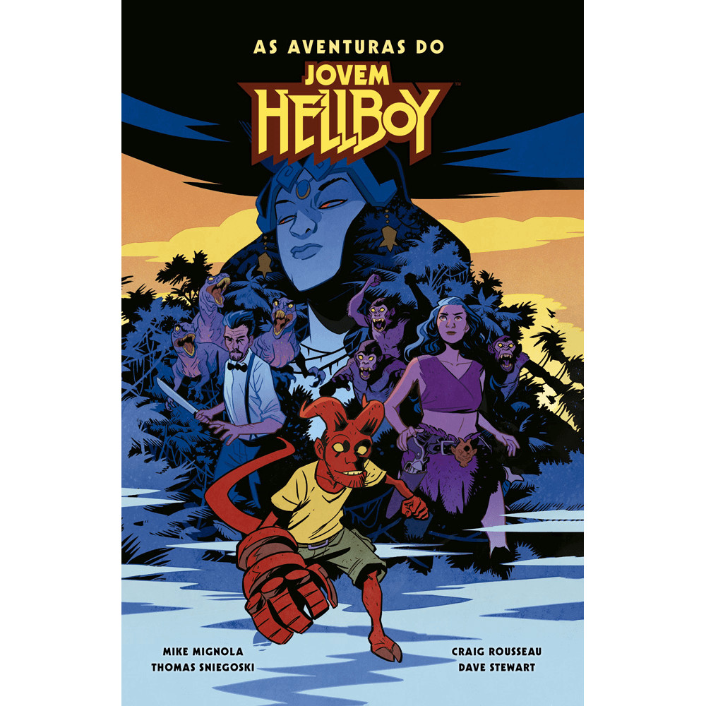 Comic - As Aventuras do Jovem Hellboy - Volume 1 - Novo/Lacrado