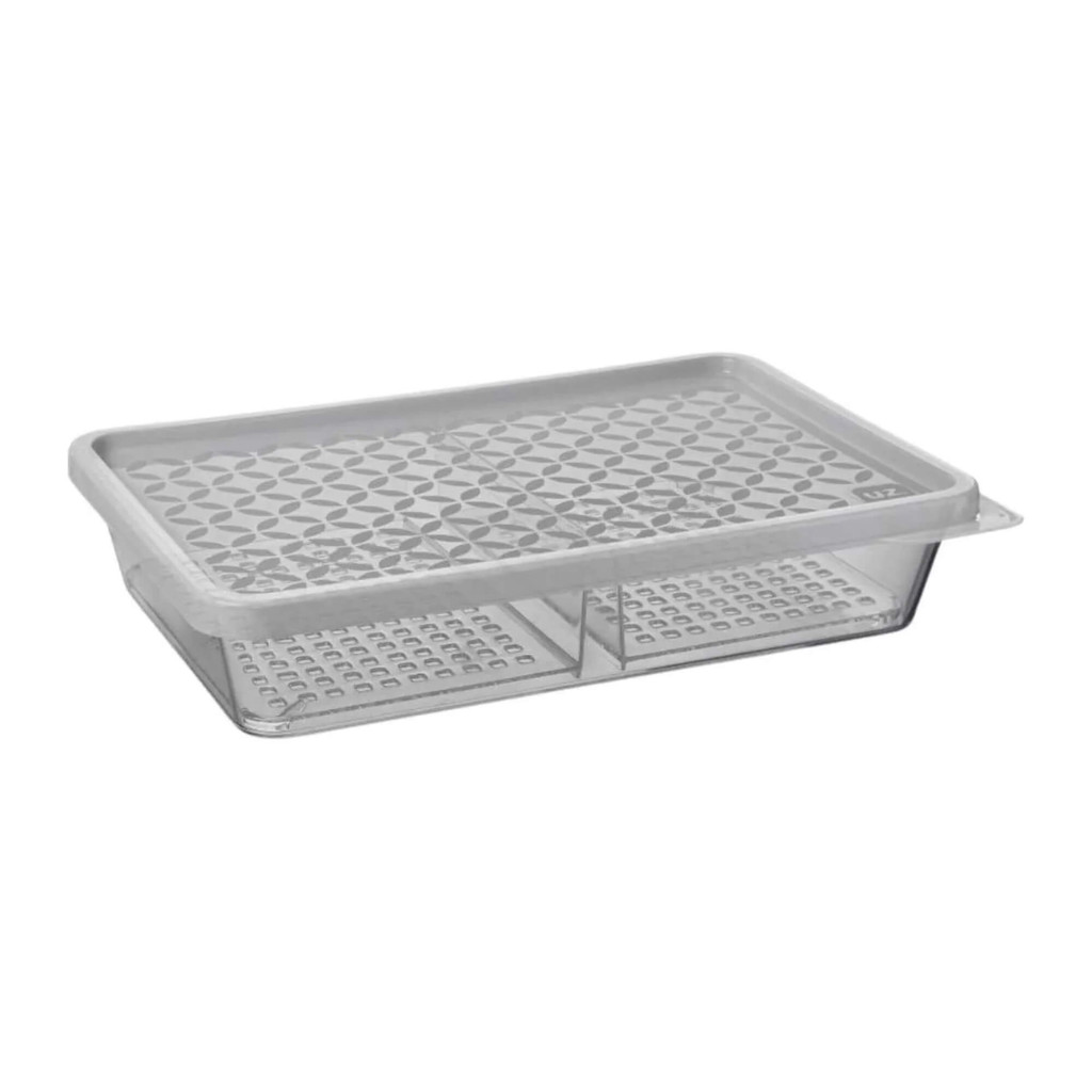 Porta Frios Transparente com Tampa de Plástico UZ Utilidades - UZ428-TR em Oferta na Shopee