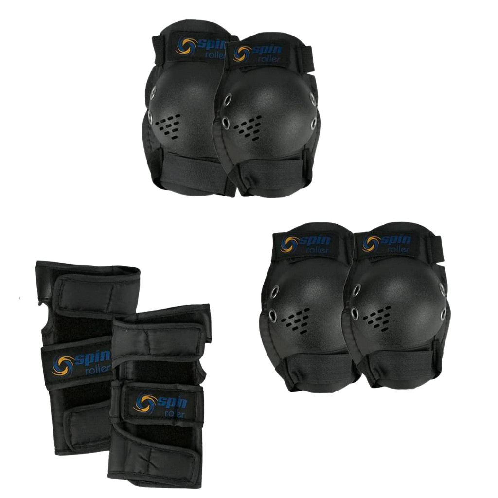Kit Proteção Joelheira / Cotoveleira / Wrist Guard SPIN Infantil