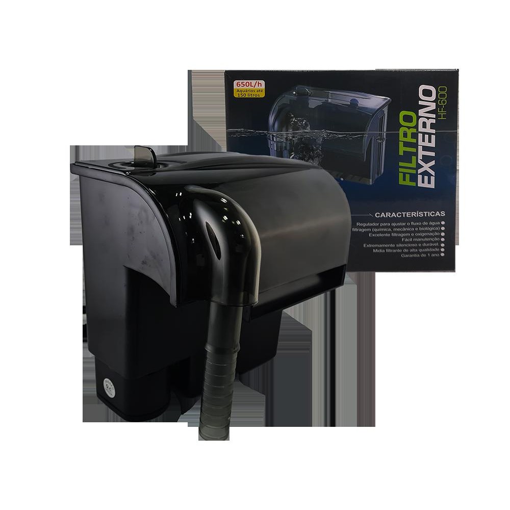 Filtro Externo Hang On Aquario 150 Litros Oceantech Hf 600