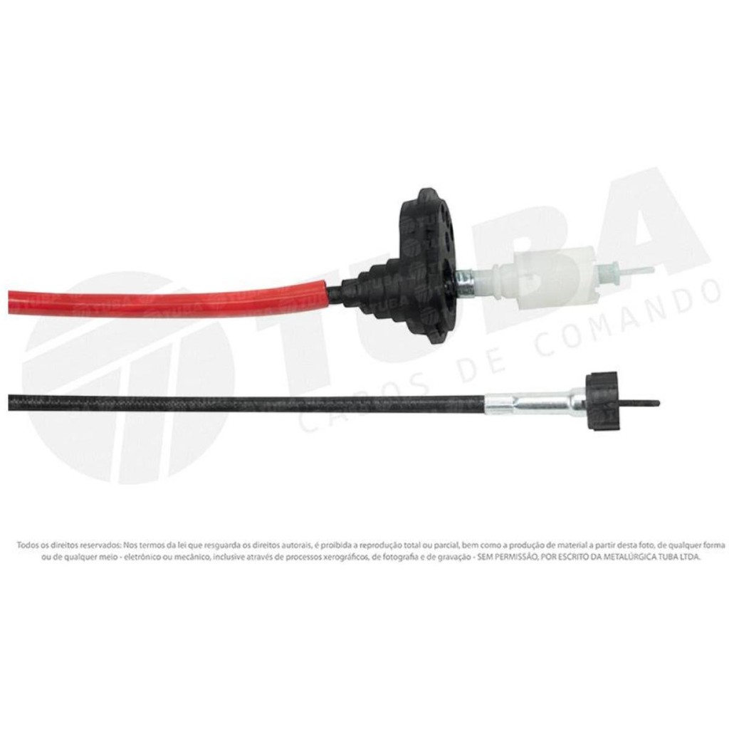 Cabo de comando do velocímetro Fiat Uno 1991 a 2001 TUBA - Spare Parts and Accessories for Vehicles
