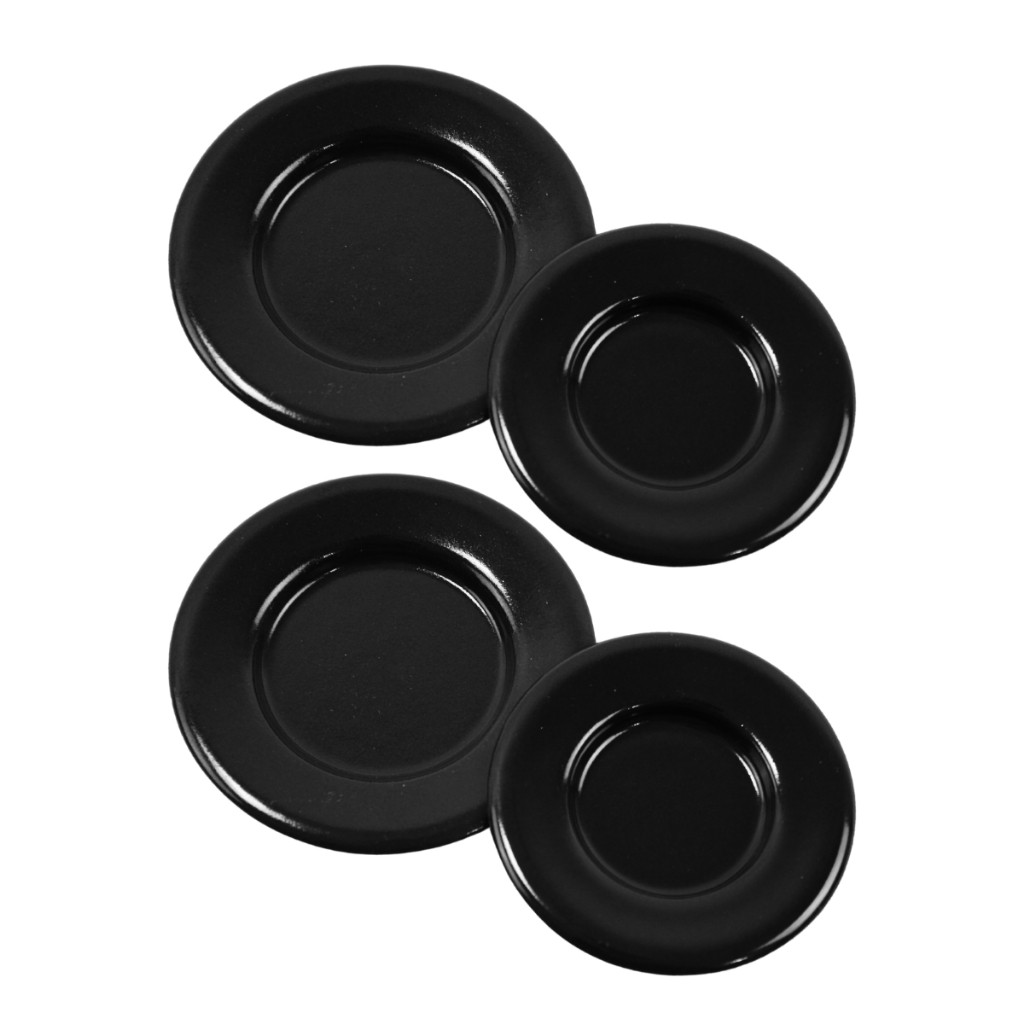 Kit Espalhador Tampinhas Fogão Atlas Agile Glass 4 Bocas