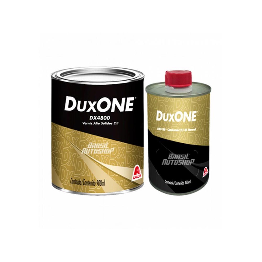 VERNIZ ALTO SOLIDO PU BI 4800 2:1 AS + END 0,9L DUXONE - Spare Parts and Accessories for Vehicles