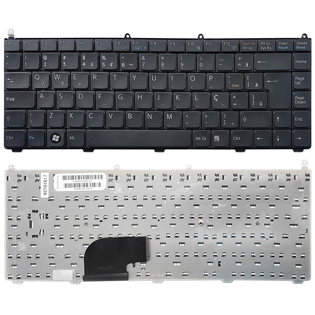 Teclado Para Sony Vaio Pcg-7n2m Pcg-7h2m Pcg-8y2l Pcg-8z1l Pcg-8z2l Layout Br Com Ç