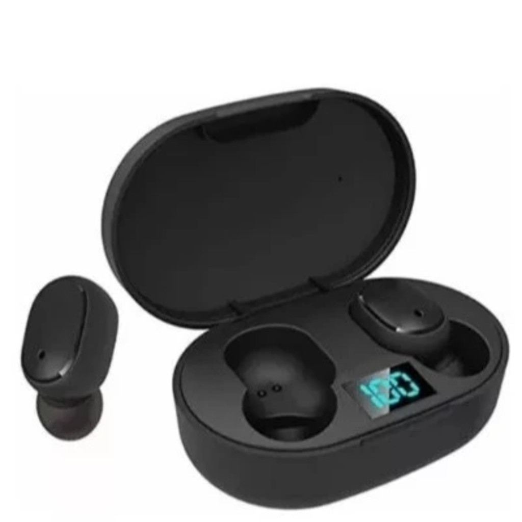 KIT 10 FONES De Ouvido Sem Fio E6s Bluetooth 5.0 Tws Pret COM VISORMY em Oferta na Shopee