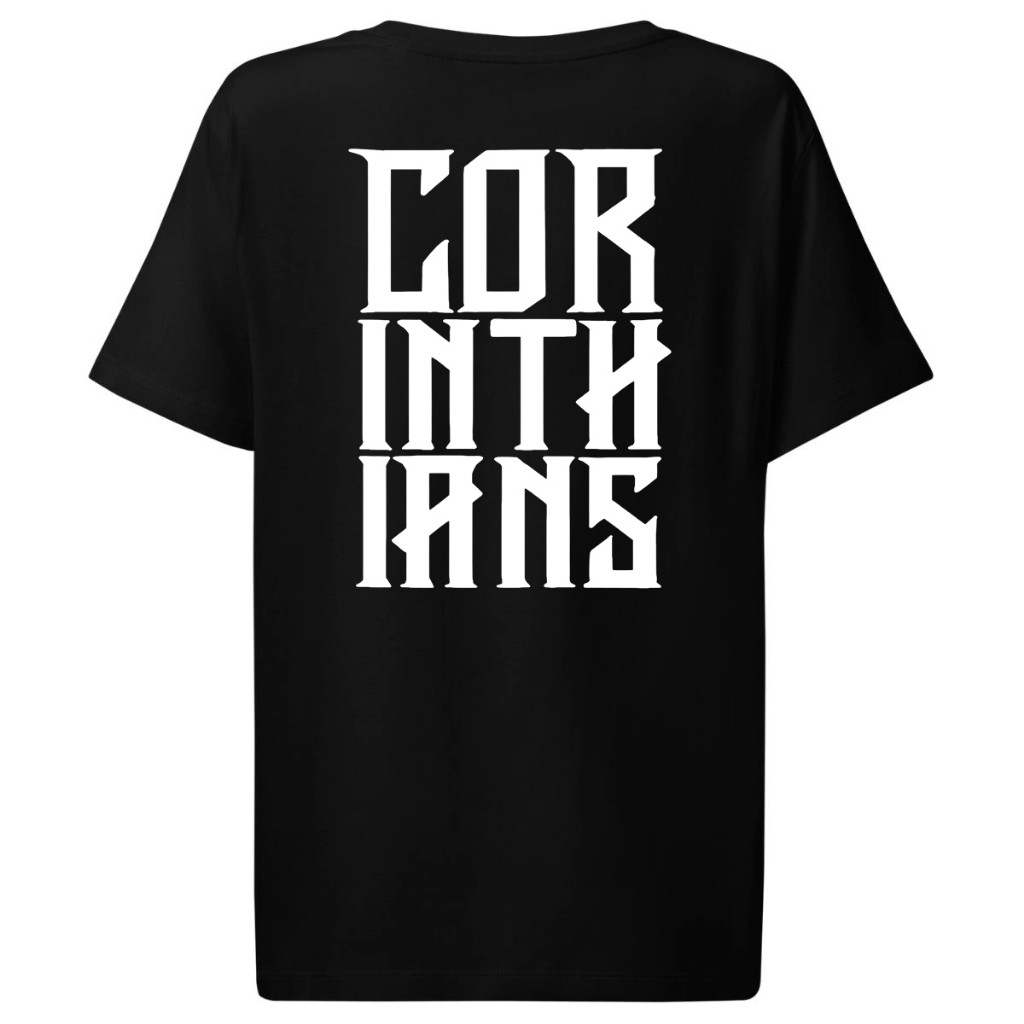 Camisa Camiseta Timão Coringão Corinthians 2025 Memphis Blusa 100% Algodão Premium Adulto Unissex Masculino Feminino