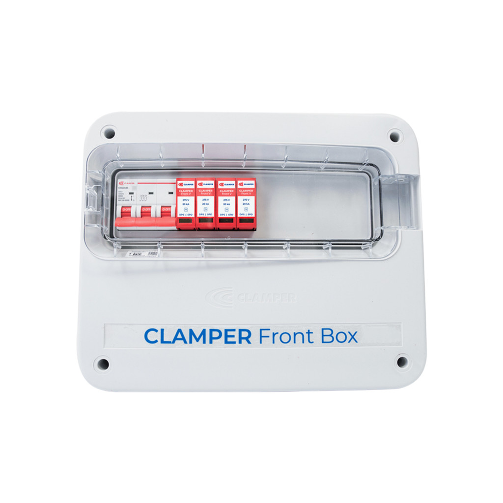 Front Box 275V Clamper - 20kA 3P 40A