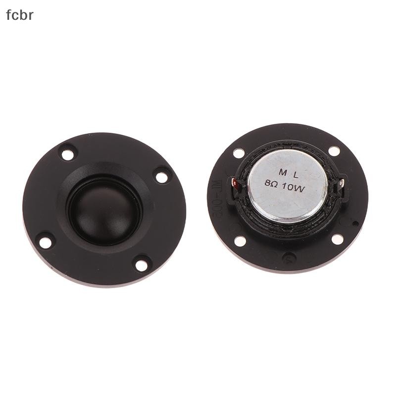 fcbr 1 Peça 52MM Alto-Falante De Áudio Redondo 4 Ohm/8 10W Tweeter Falantes Membrana De Seda Alta Fidelidade Música DIY 