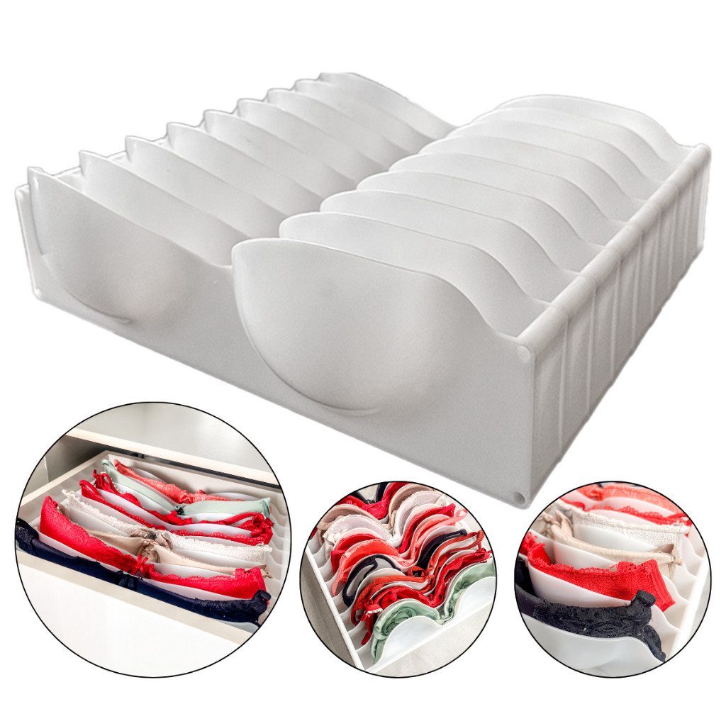 Organizador de Sutiãs com 10 divisões