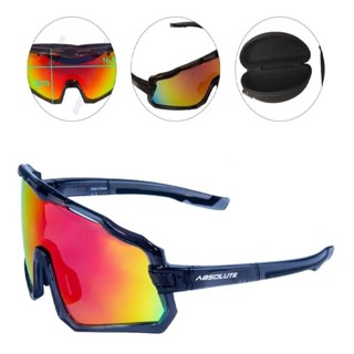 Oculos Para Ciclismo Absolute Wild Cinza Lente Vermelh Uv400 Cor Da Lente Vermelho em Oferta na Shopee