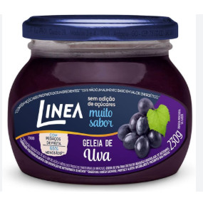 Detalhes do Geleia de Uva 230g LINEA
