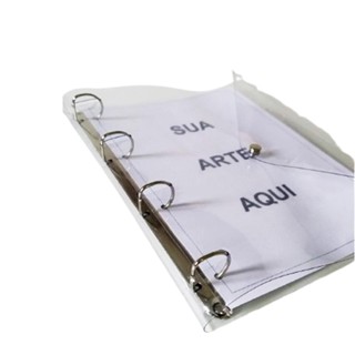 Caderno Fichário Universitário Argolado 4 Furos Personalizado Universitário em Oferta na Shopee
