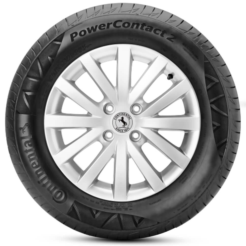 Detalhes do Pneu Aro 16 Continental 205/55r16 91v Fr Powercontact2