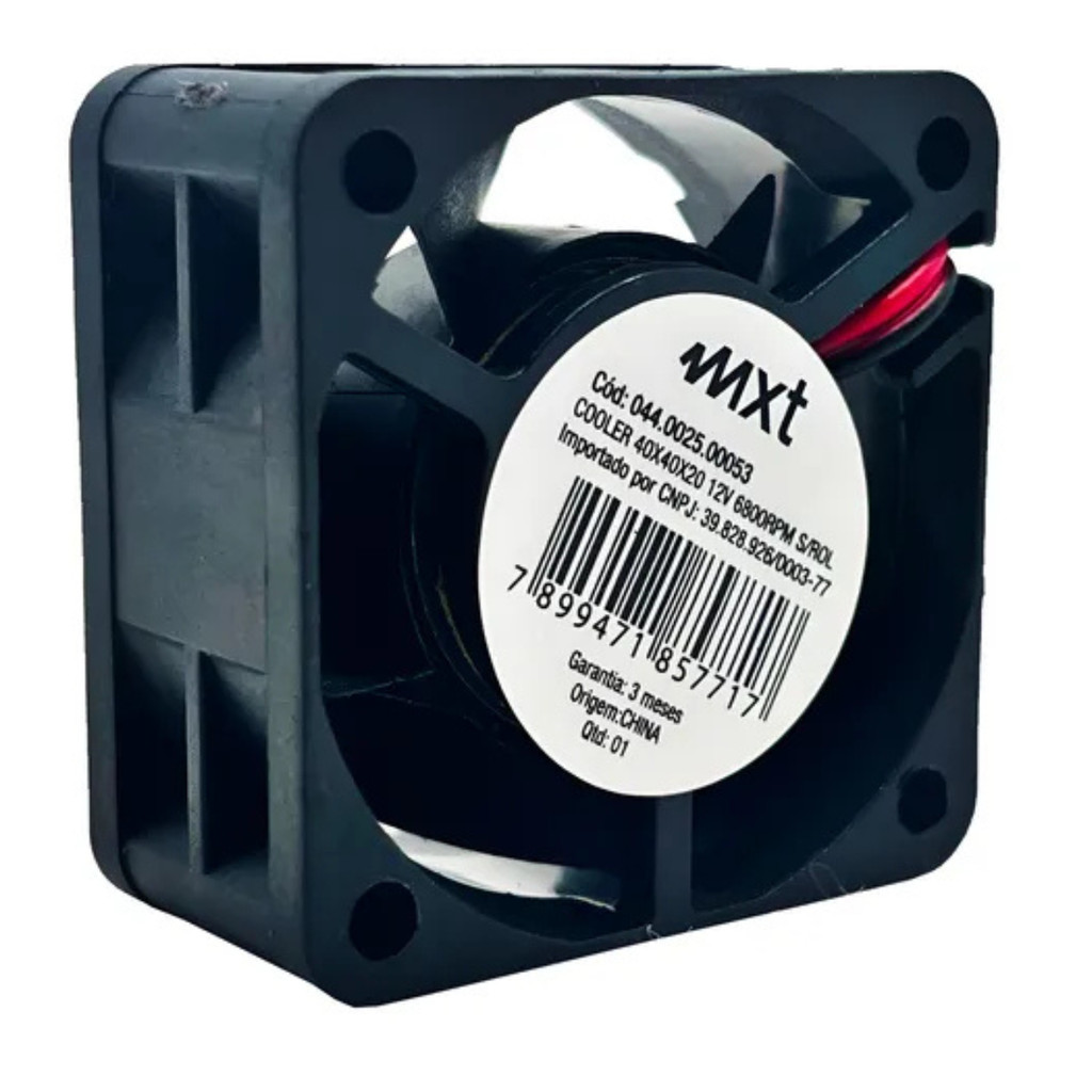 MicroVentilador Cooler Ventoinha SEM Rolamento ADDA BERFLO 60x60x15 12v  Rolamento Original -  2 FIOS