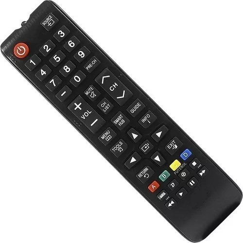 Controle Compatível Para Tv Samsung Lcd Led E Plasma