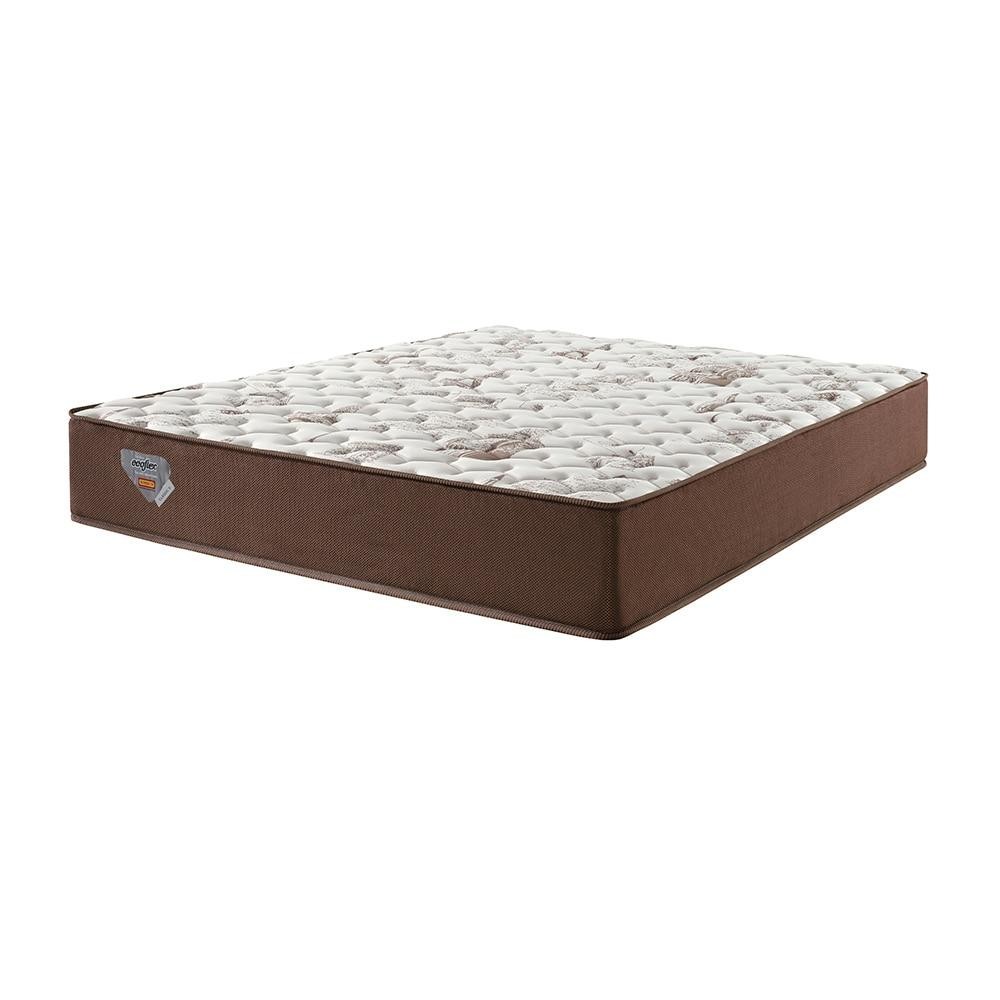 Colchão Casal Ecoflex Classic Molas Ensacadas 138x188x26cm Conforto Ergonômico Durável Marrom em Oferta na Shopee